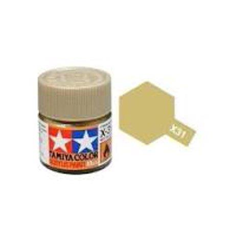 Tamiya 81531 Akryl maling, X-31, Titanium Gold, 10 ml