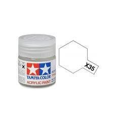 Tamiya 81535 Akryl maling, X-35, Semi gloss clear,10 ml