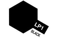 Tamiya 82101 Lacquer paints, LP01 Black, 10 ml