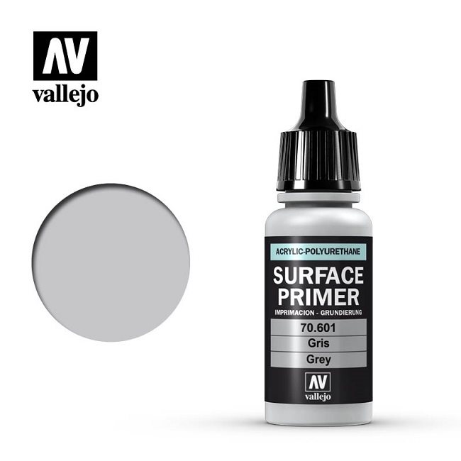 Vallejo 70601 Surface Primer Grey - 17 ml