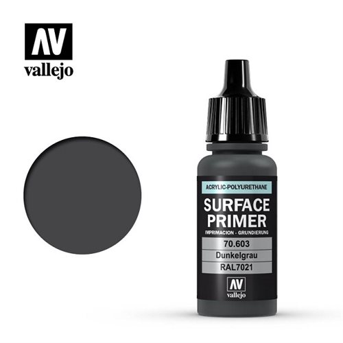 Vallejo 70603 Surface Primer German Panzer Grey - 17ml