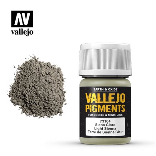 Vallejo 73104 Light Sienna Powder