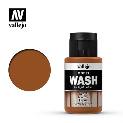 Vallejo 76513 Brown Wash 35ml