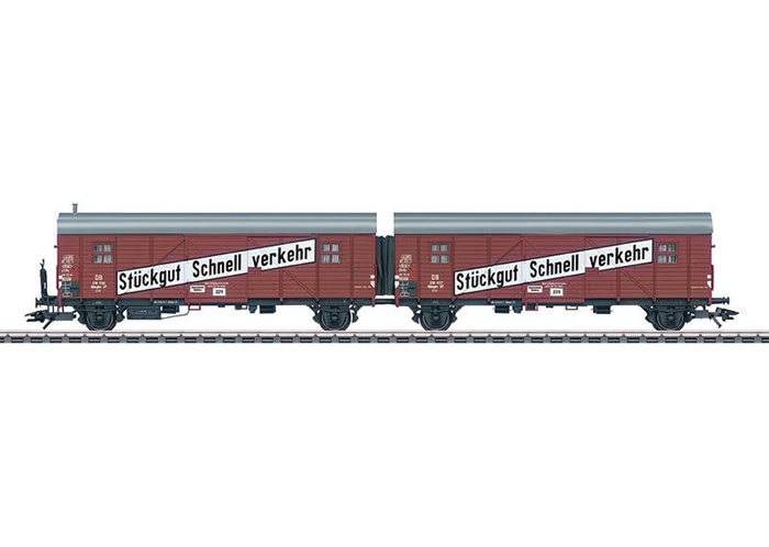 Märklin 48854 Godsvognsæt "Stückgut Schnellverkehr", DB, ep III, NYHED 2016