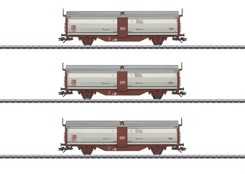 Märklin 47303 Schiebedach-/Schiebewandwagen-Set Tbis, ep IV, KOMMENDE NYHED 2023