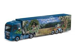 Herpa 909846 Bayern-LKW 2012 Bier und Wein aus der Serie der Bayern-Modelle "Hopfen und Malz - Gott erhalt´s"