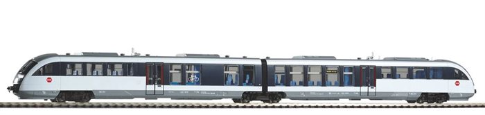 Piko 52291 ~ Desiro diesel railcar DSB VI, incl. mfx-compatible decoder, H0