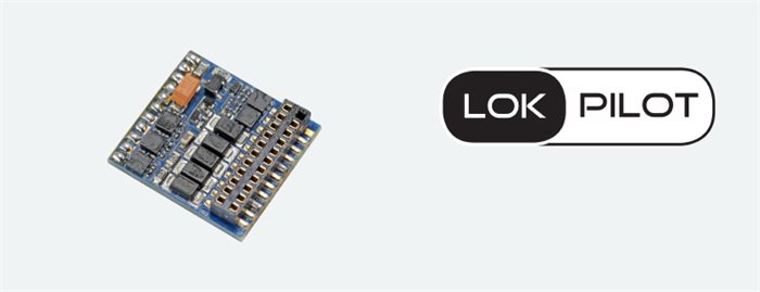 ESU 59210 LokPilot 5 Fx DCC/MM/SX, 8-pin NEM652, Spurweite H0, 0